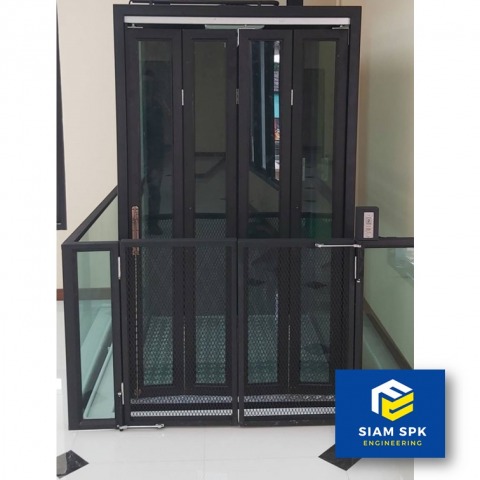 รับผลิตลิฟท์กระจก ระบบไฮดรอลิค